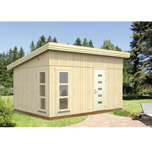 Gartenhaus Palmako Etta 13,6 m² inkl. Fußboden 502 x 390 cm natur