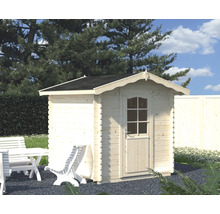 Abri de jardin Palmako Vivian 3,8 m² avec plancher 254 x 244 cm imprégné par immersion