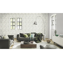 Papier peint intissé 746426 Indian Style Paisley gris