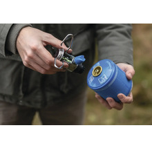 Cuisinière camping, réchaud avec cartouche à valve, réchaud à gaz Bleuet Micro Plus