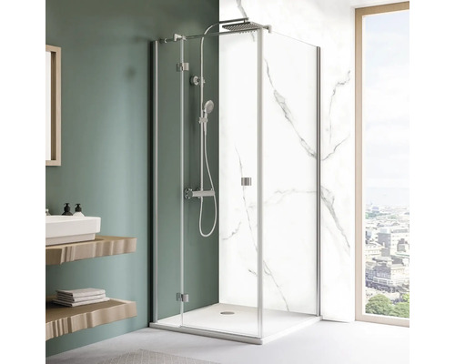 Panneau mural de douche Paroi arrière de lavabo Crédence de cuisine BREUER - marbre blanc 210 x 100 cm 9482549000202 Panneau mural de douche Paroi arrière de lavabo Crédence de cuisine BREUER - marbre blanc 210 x 100 cm 9482549000202