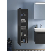 Armoire midi DURAVIT No.1 couleur de façade graphite mat 40 x 132 x 36 cm N10180L49490000