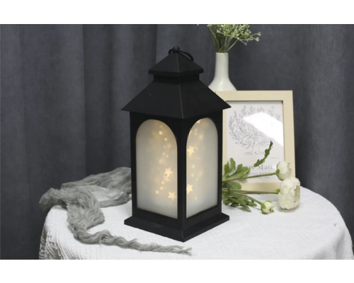 Lanterne décorative avec lumière étoilée pour l''intérieur.