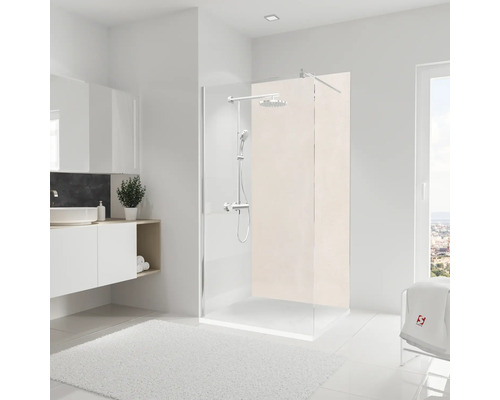 Panneau mural de douche SCHULTE DecoDesign aspect crépi beige 210 x 100 cm D1901021 540