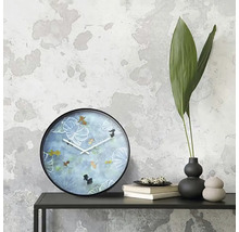 Horloge murale Pfund plastique bleu Ø 30 cm
