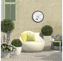 Horloge murale extérieure Prunus plastique Ø 30,5 cm