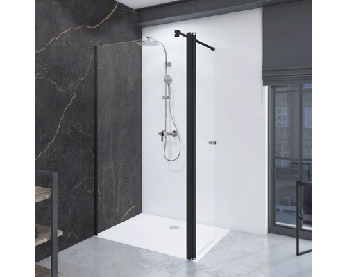 Panneau mural de douche Paroi arrière de lavabo Crédence de cuisine BREUER - marbre 255 x 150 cm 9482559000204