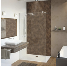 Duschrückwand BREUER Metall Rost 255 x 100 cm 9482545000203