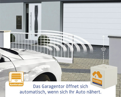 Ouvre-porte de garage EcoStar avec fonction automatique