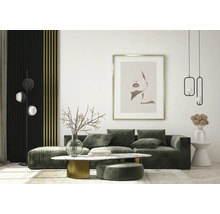 Dekorpaneel Linea Slim 3 grün schwarz 30x150x2650 mm