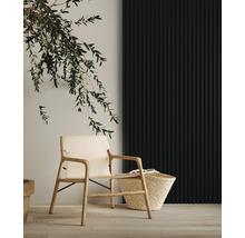 Dekorpaneel Linea Slim 3 grün schwarz 30x150x2650 mm