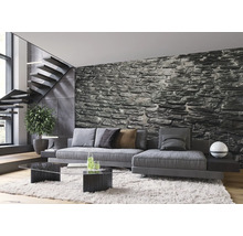 Fototapete Vlies Digitaldruck 363708 Magic Walls Pflaster schwarz 7-tlg. 371 x 265 cm