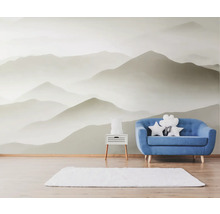 Fototapete Vlies 38308-1 The Wall Berge im Nebel 7-tlg. 371 x 280 cm