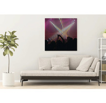 Panneau acoustique impression numérique Clubbing 1 1195 x 1133 x 19 mm set = 2 panneaux individuels