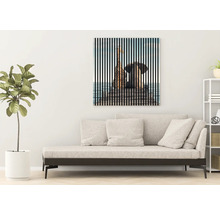 Panneau acoustique impression numérique Love 1 1195 x 1133 x 19 mm set = 2 panneaux individuels