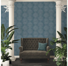 Vliestapete 37832-5 Attractive Kreise blau