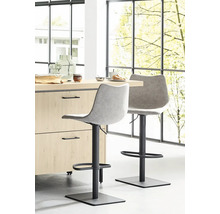 Chaise de bar Mayer Sitzmöbel myToby 43 x 50 x 85 cm acier gris 1275-14-544-thumb-6