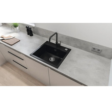 Mitigeur de cuisine Grohe Quickfix Start 2021 noir mat 304702430