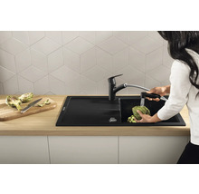 Mitigeur de cuisine Grohe Quickfix Start 2021 noir mat 324412432