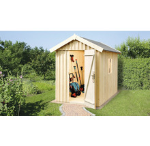 Gartenhaus weka Schwedenhaus Gr. 2 inkl. Fußboden 200 x 286 cm natur