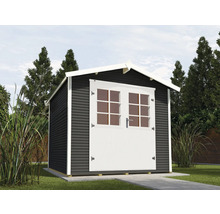 Gartenhaus weka 218 Gr. 3 inkl. Fußboden 320 x 269 cm anthrazit