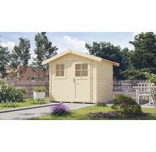 Gartenhaus weka 123 Gr. 1 inkl. Fußboden 306 x 239 cm natur