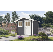 Gartenhaus weka 123 Gr. 1 inkl. Fußboden 306 x 239 cm anthrazit
