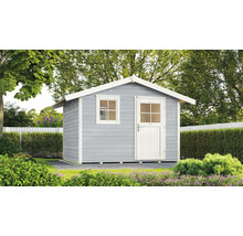Gartenhaus weka 123 Gr. 3 inkl. Fußboden 380 x 239 cm grau