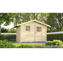 Gartenhaus weka 123 Gr. 4 inkl. Fußboden 380 x 274 cm natur