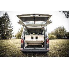 Système de lit arrière Buildify Campingbox Marinus pour Volkswagen et autres 1800x1500x415 mm (Lxlxh) (sans matériel de montage et de fixation)-thumb-6