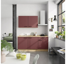 Helle Küche mit Küchenschränken, Spüle, Arbeitsplatte und Dunstabzugshaube in einem modernen Raumdesign.