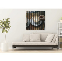 Panneau acoustique impression numérique Café 1 1195 x 1133 x 19 mm set = 2 panneaux individuels
