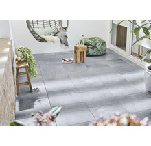 Beton Terrassenplatte iStone Giant basalt 50 cm x 50 cm x 4 cm