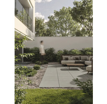 FLAIRSTONE Feinsteinzeug Terrassenplatte Skyfall beige rektifizierte Kante 90 cm x 90 cm x 3 cm
