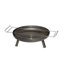 Brasero avec grille de barbecue pour le jardin