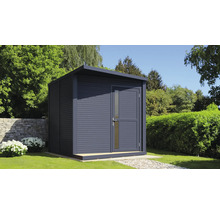 Gartenhaus Bertilo Design Concept mit Fußboden 241 x 297 cm anthrazit