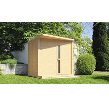 Gartenhaus Bertilo Design Concept mit Fußboden 241 x 297 cm natur