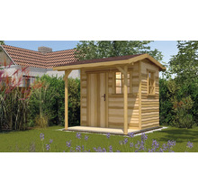 Gartenhaus weka 820 Gr. 2 inkl. Fußboden 340 x 400 cm natur