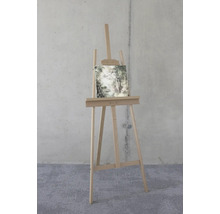 Holzstaffelei mit Leinwand