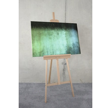 Holzstaffelei mit Leinwand