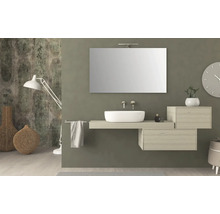 Plan de toilette Baden Haus TAVOLONE 120 x 43 cm chêne sans découpe