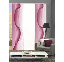 Salon avec panneaux japonais à motifs