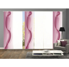 Panneaux japonais avec motif abstrait dans un salon