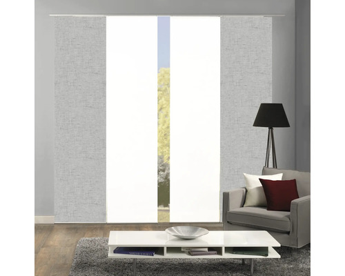 Vue d''une pièce avec des panneaux japonais pour la décoration de fenêtres