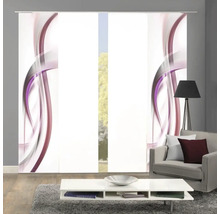 Panneaux japonais avec motif abstrait dans un salon