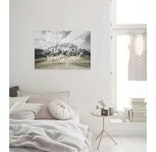 Leinwandbild Starting Now 90x60 cm