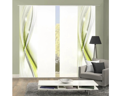 Panneaux décoratifs avec motifs abstraits dans le salon