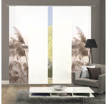 Panneau japonais décoratif avec motif naturel dans le salon