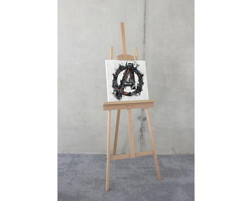 Chevalet avec toile et motif Avengers