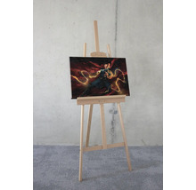Gemälde von Dr. Strange auf Holzstaffelei